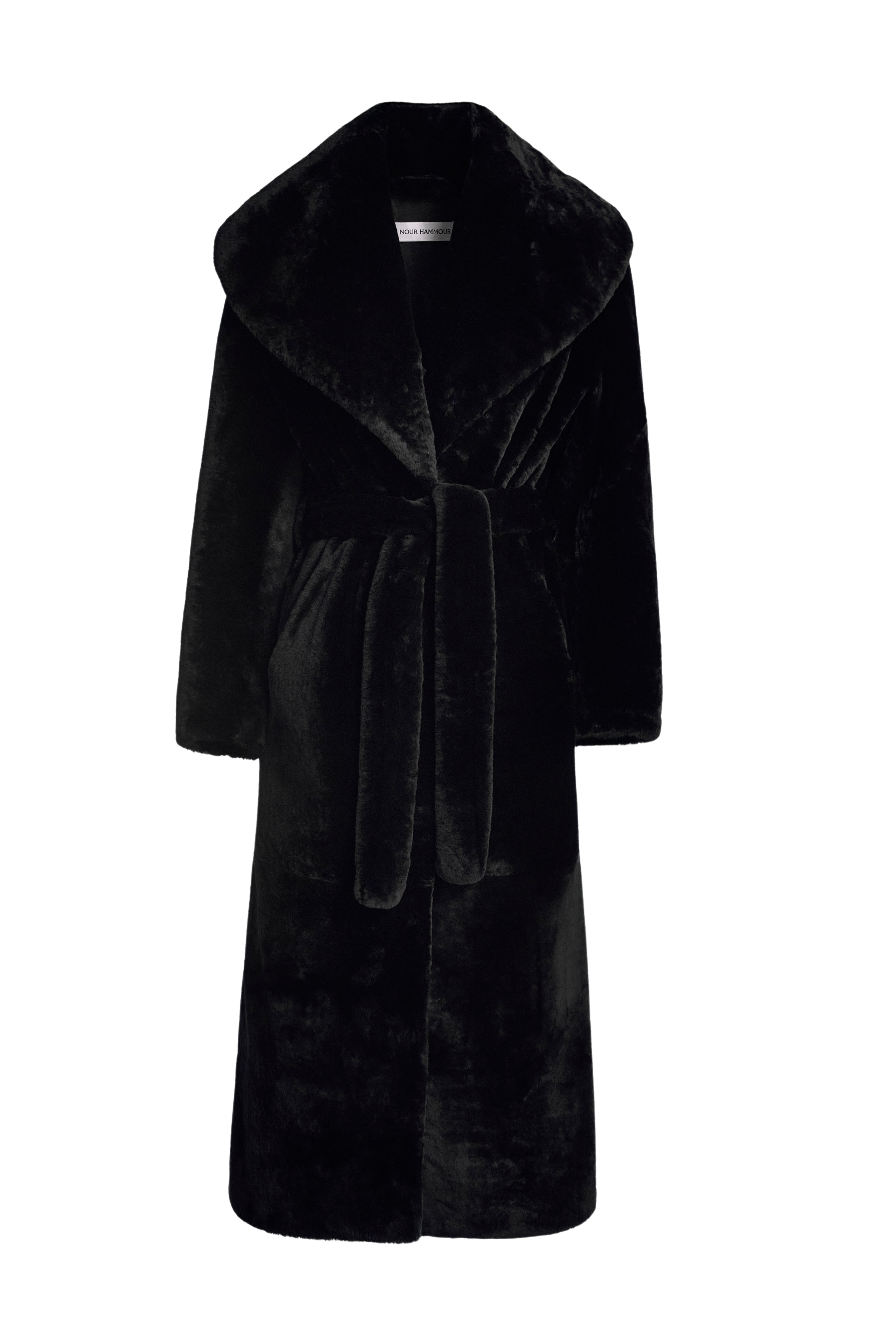 Giovanna Enveloping Shearling Coat