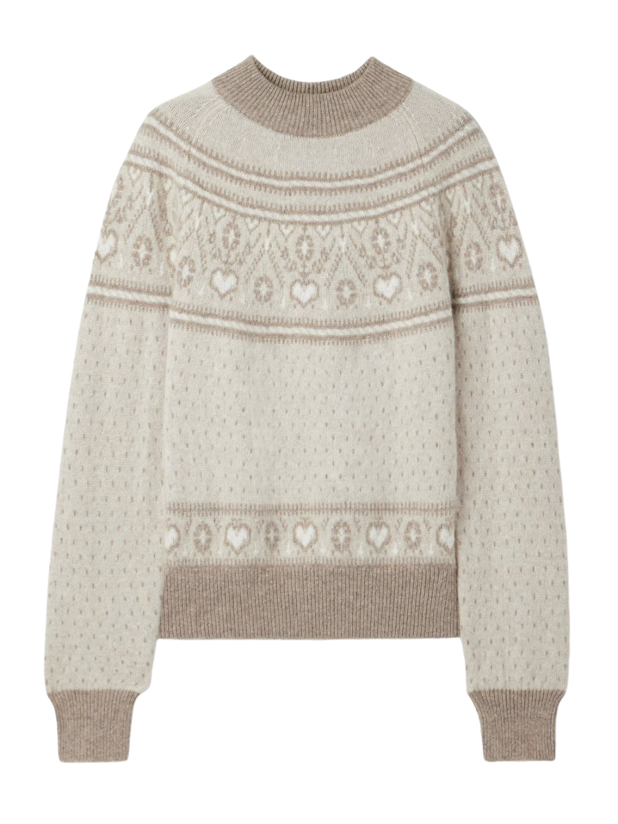 Guy Fair Isle cashmere sweater
