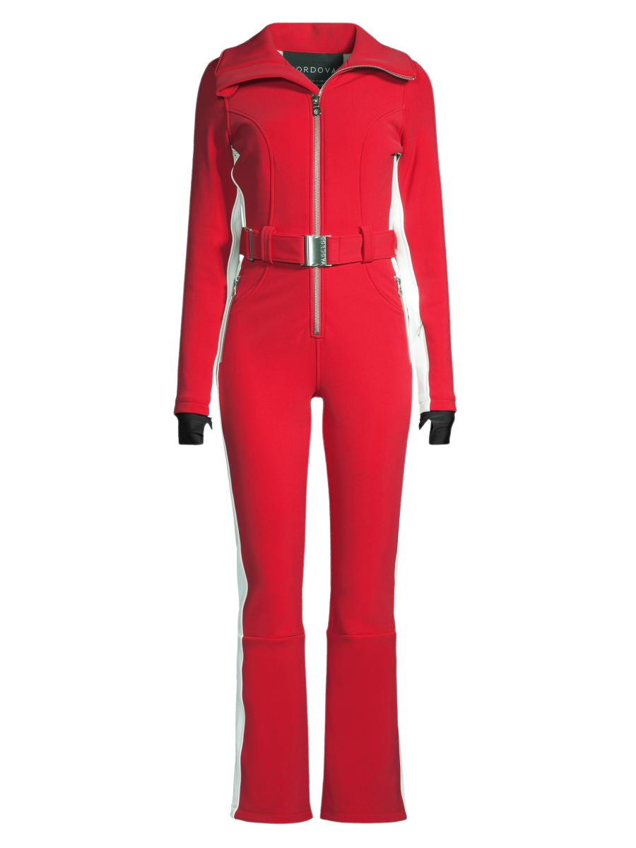 Belted Ski Jumpsuit