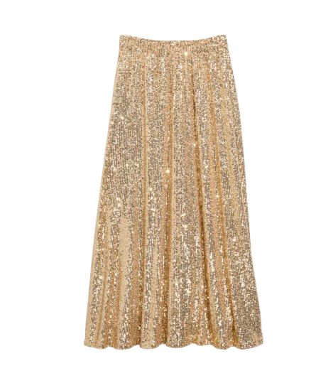 Kaia Sequin Skirt