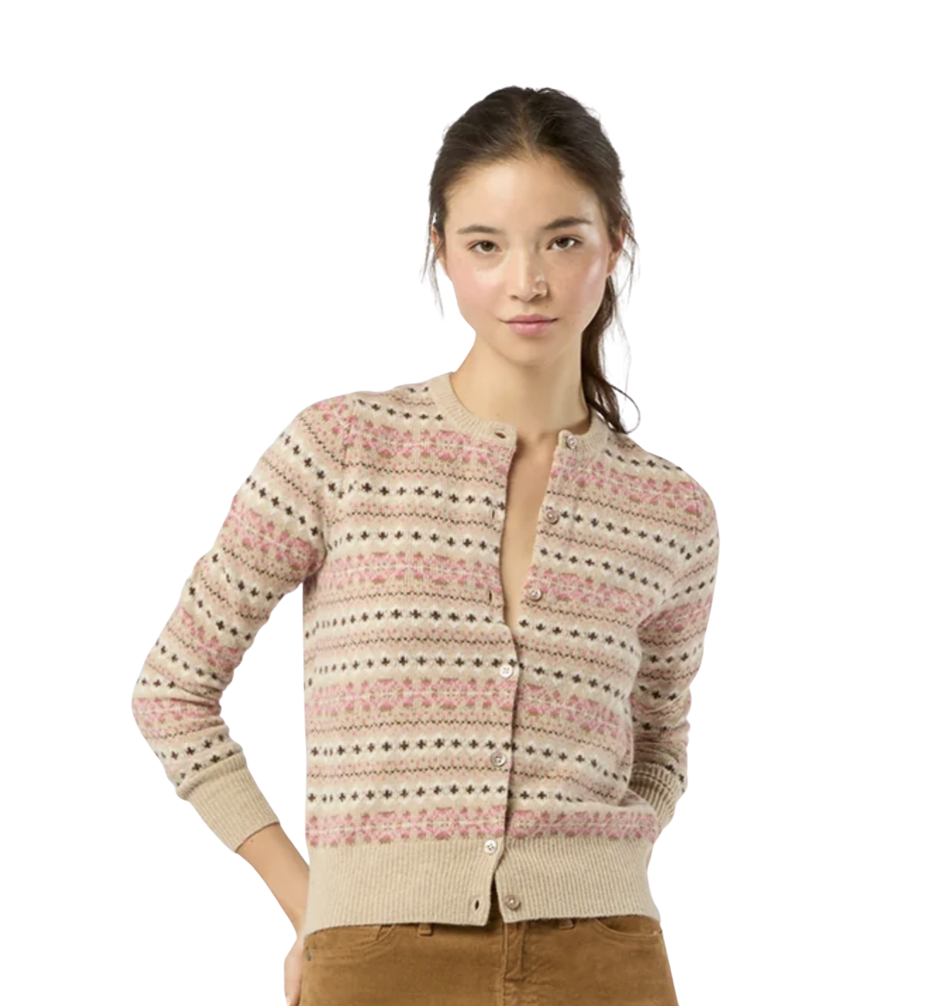 Rosie Fair Isle Cardigan