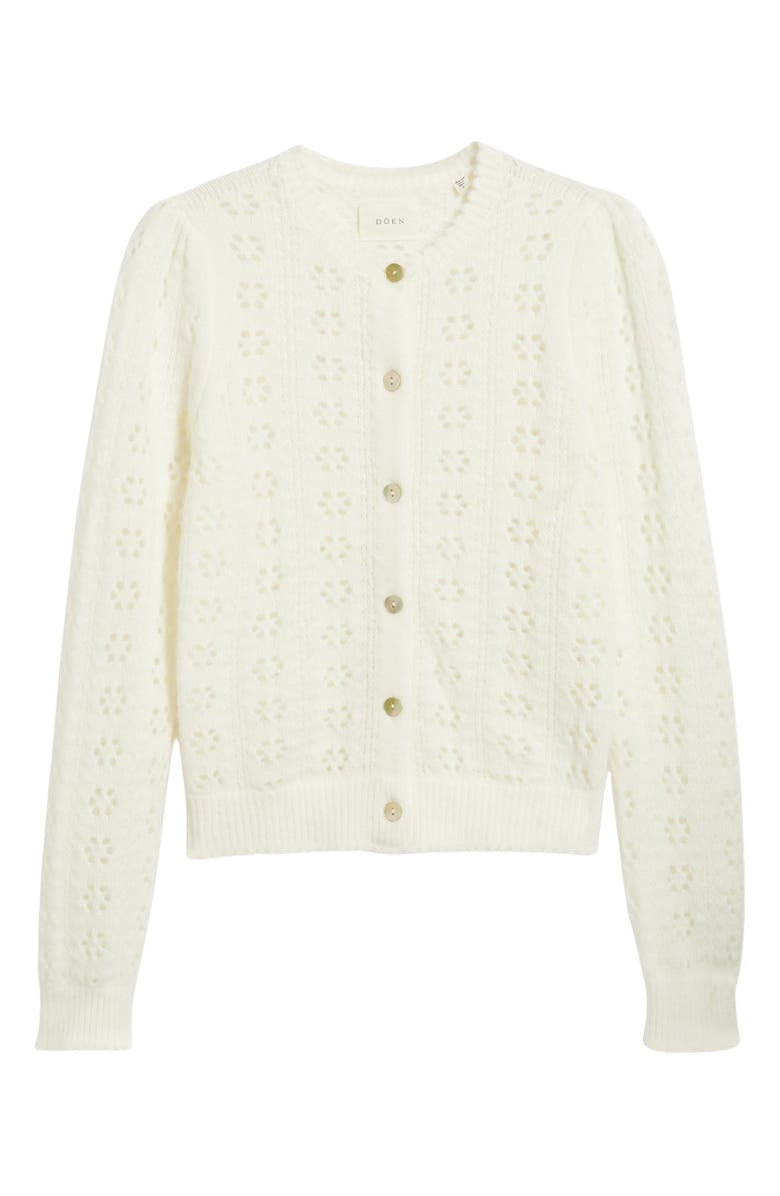 Emery Pointelle Cardigan