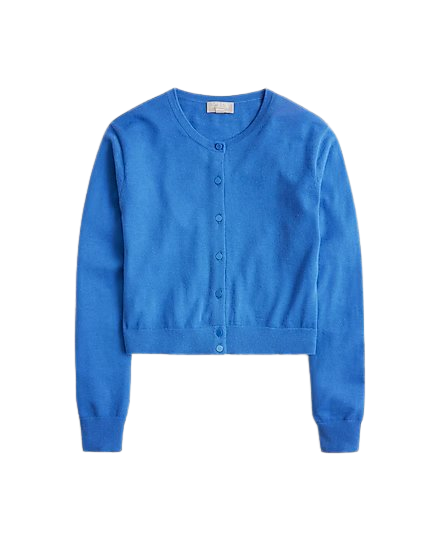 Featherweight cashmere cardigan