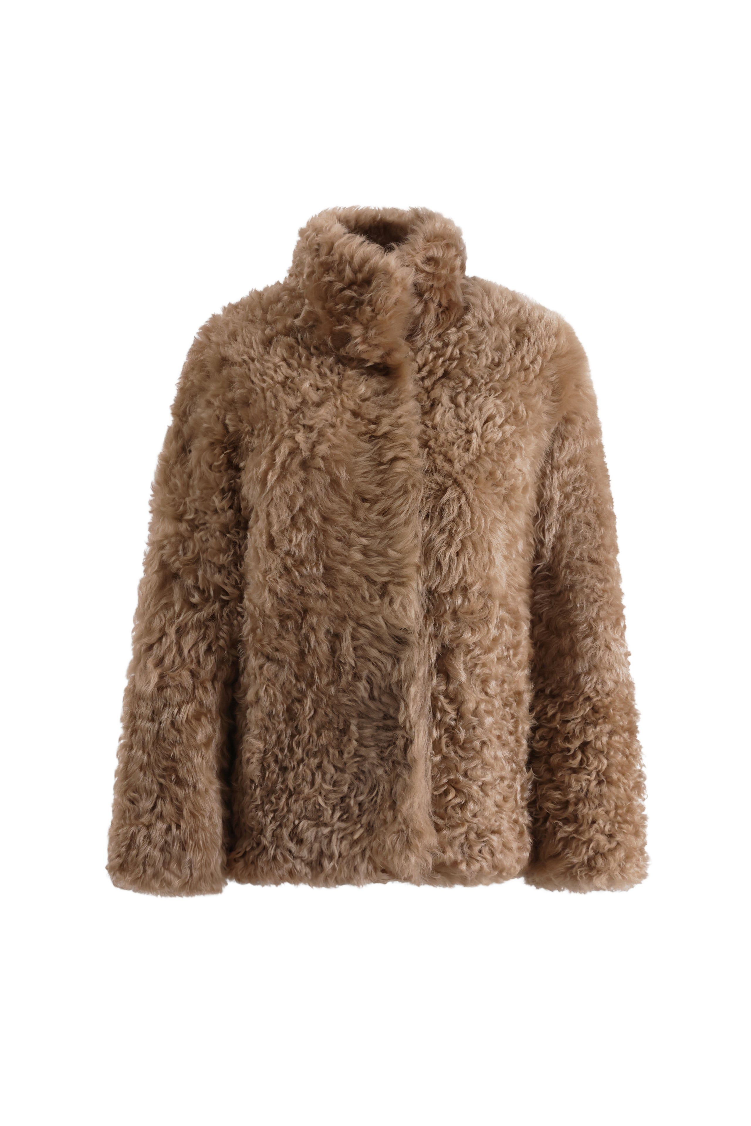 Everyday Shearling Midi Coat