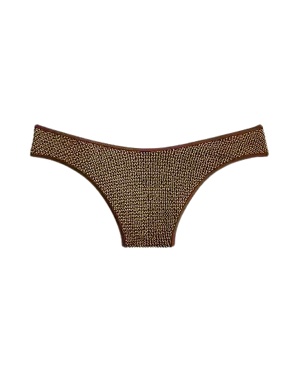 Sunny bikini bottom in metallic scrunchie