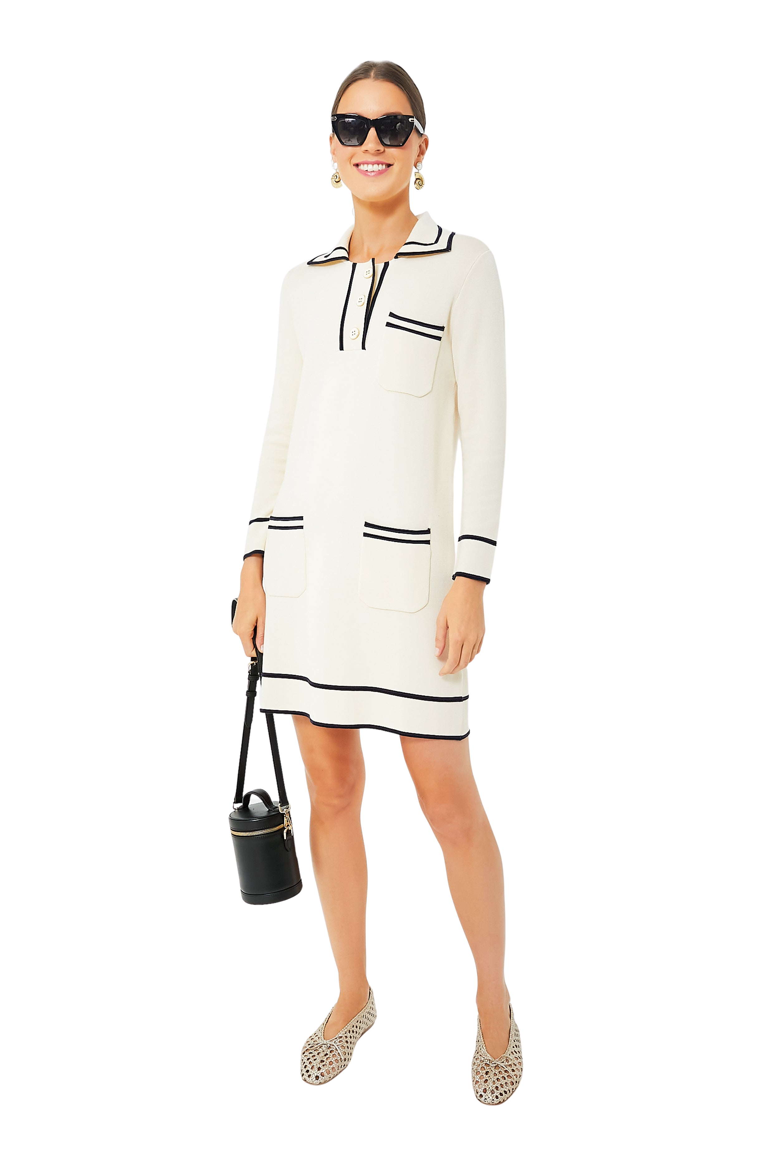 Cream Eleonora Dress