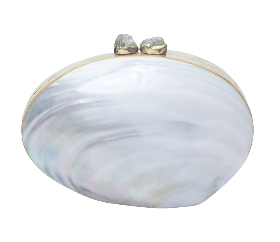 Rafe Ariel Shell Clutch Bag
