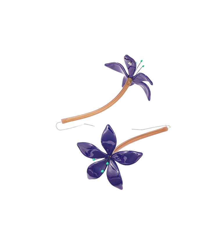 CURIOSITY FLOWER EARRINGS