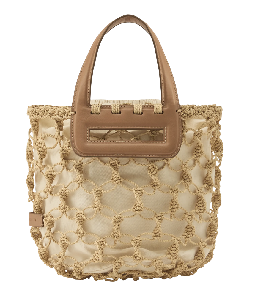 Helen Kaminski Belize Macrame Tote Bag