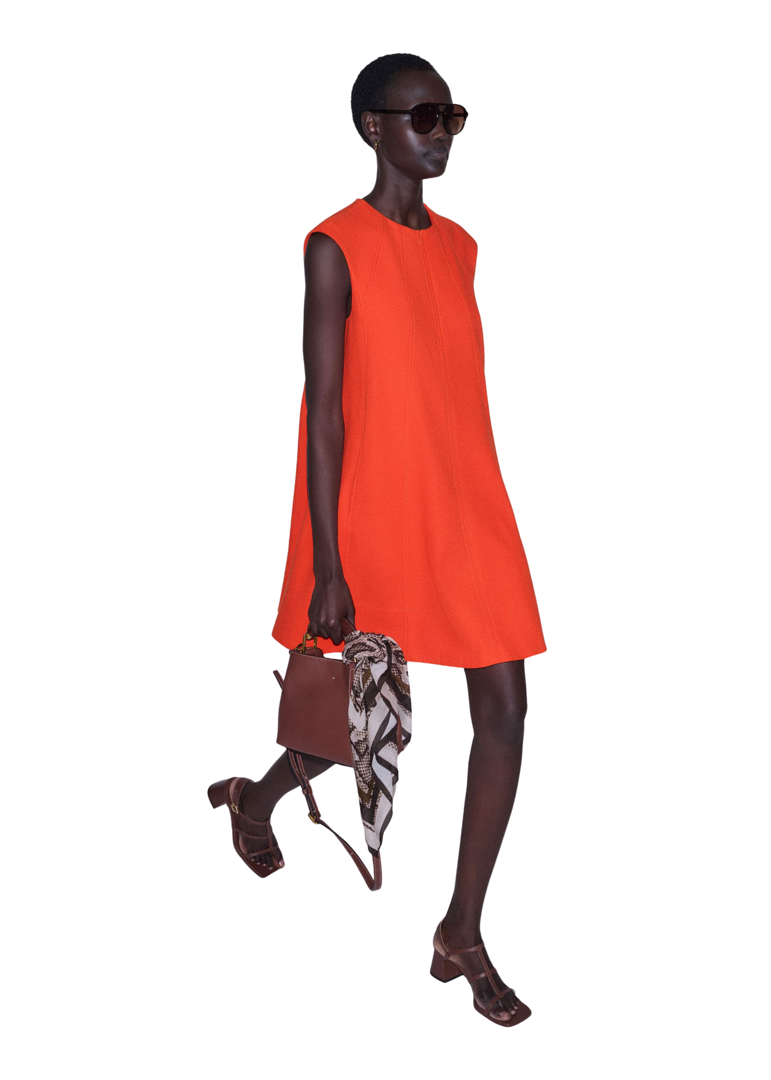 Mini Swing Dress Italian Cotton