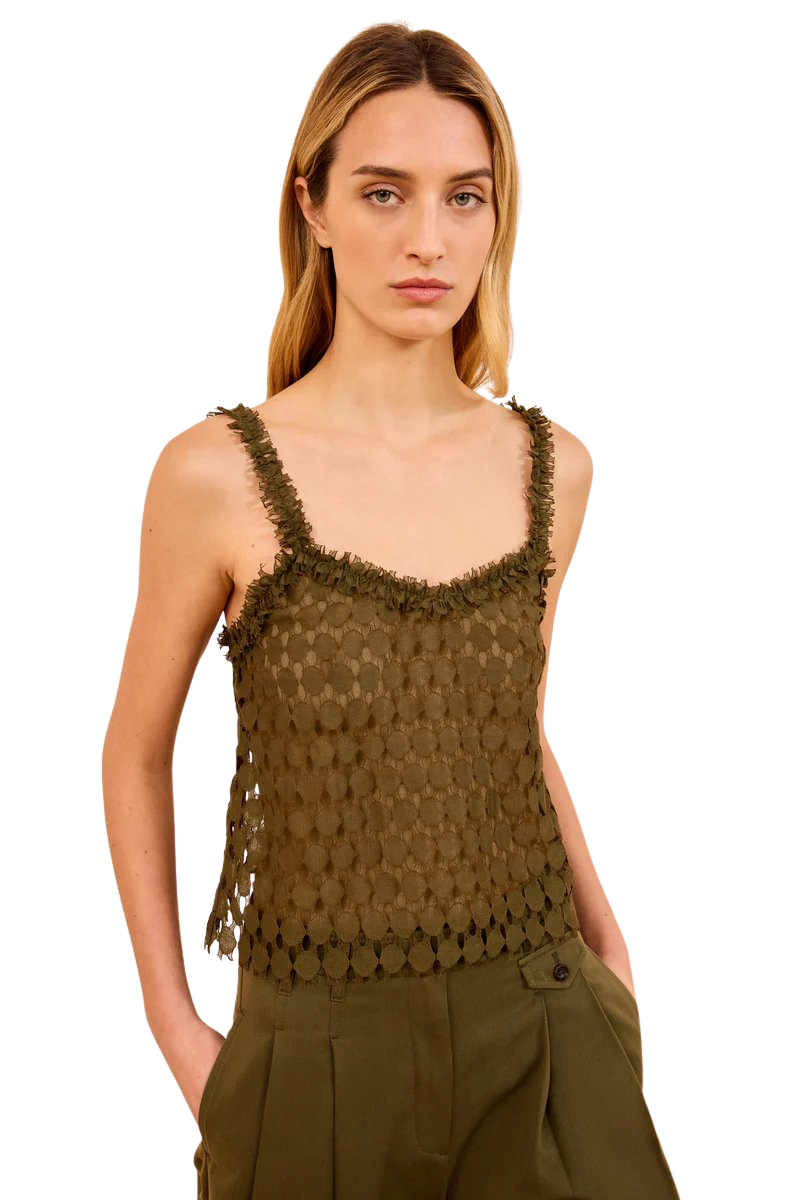 Francoise Lace Tank Top