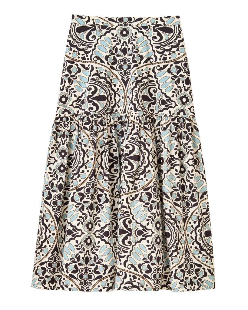 Emma Skirt in Tidal Pool