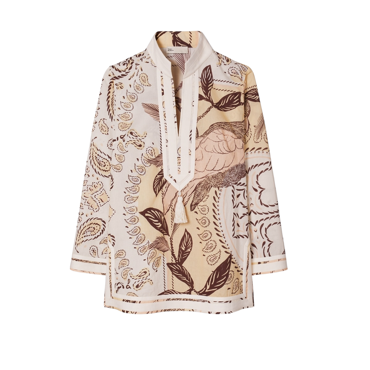 PRINTED COTTON TORY TUNIC