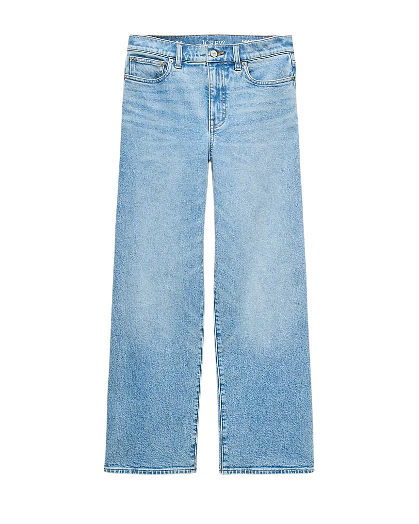 Slim-wide jean in semi-stretch