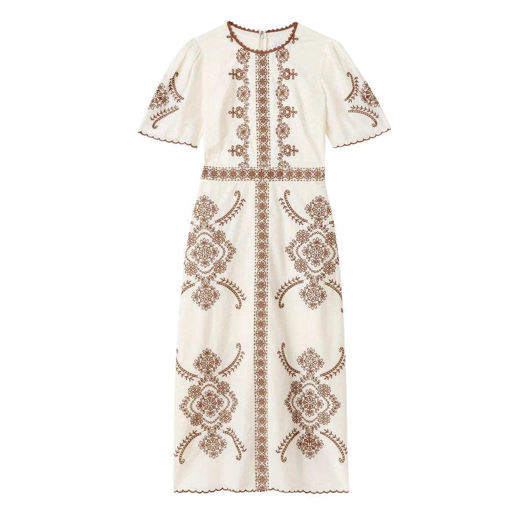 Bobbi Dress in Ivory