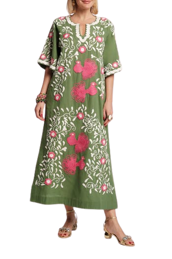 Peacock Caftan
