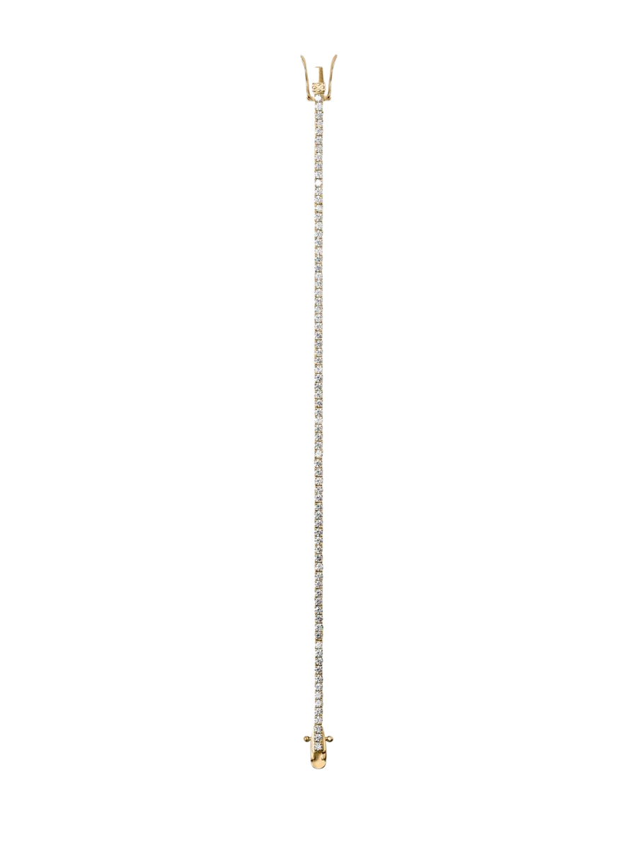 KATE RIVIÈRE BRACELET IN 2MM MOISSANITE