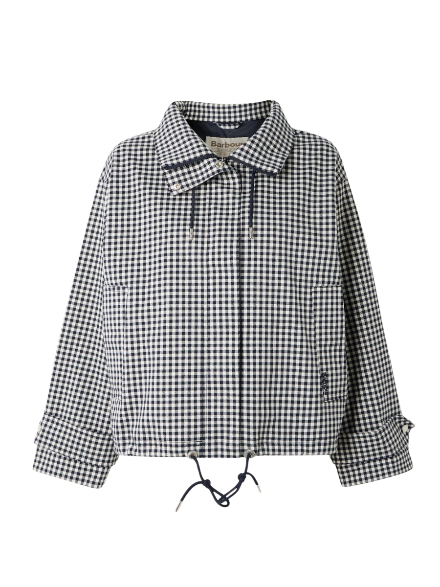 Bronwyn gingham twill jacket