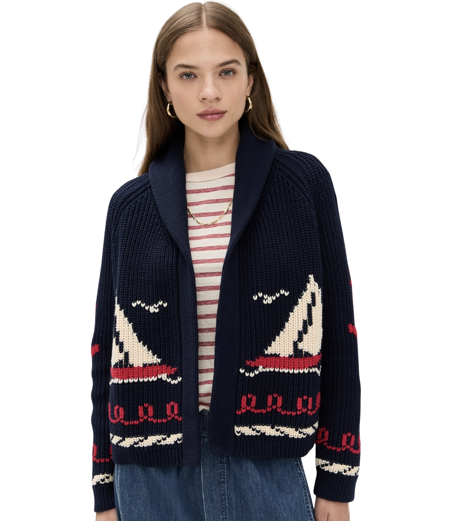 The Sailboat Lodge Cardigan