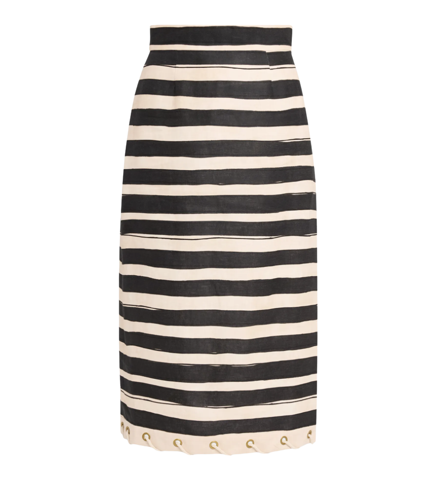 Zimmermann Rebellion Stripe Rope Skirt