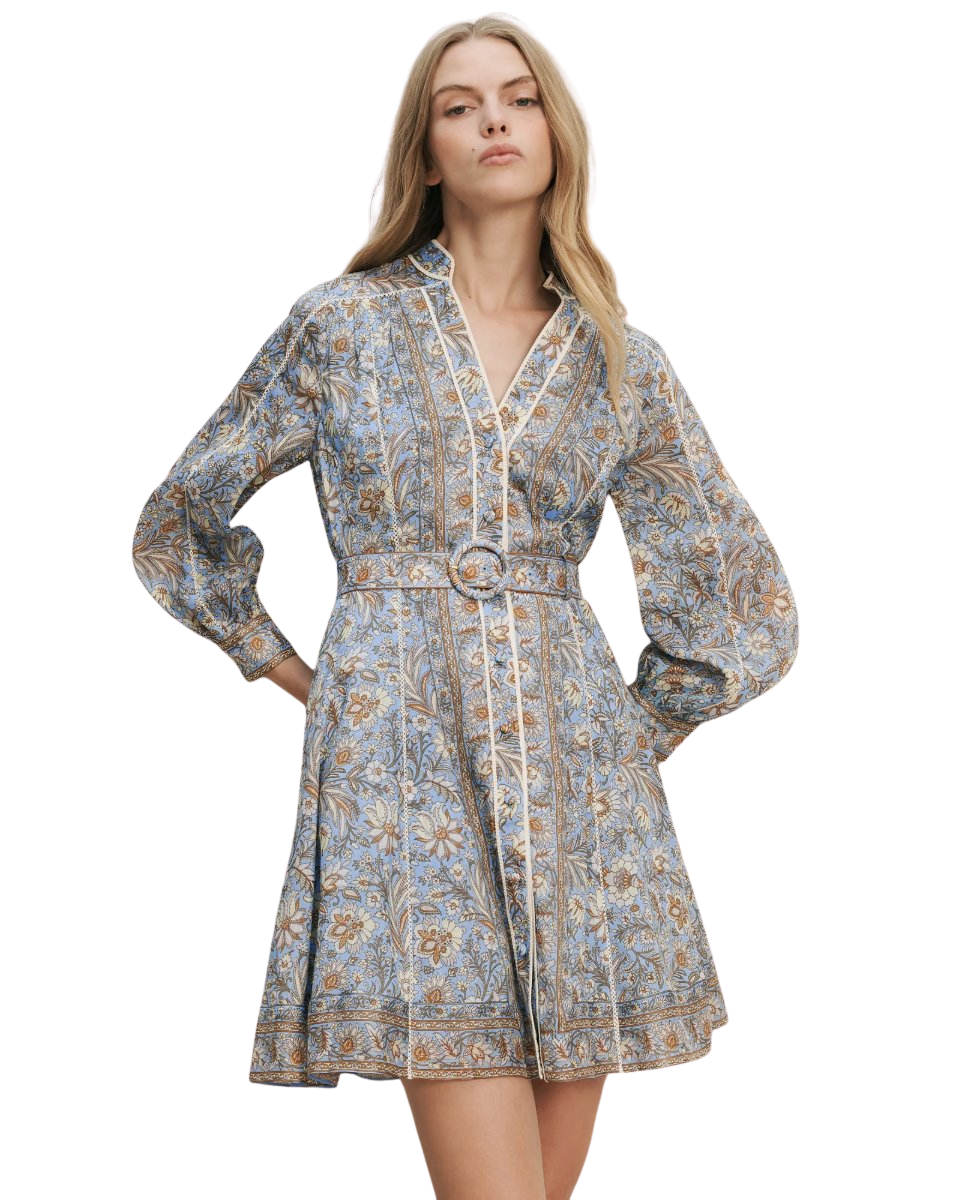 Kumar Belted Mini Dress