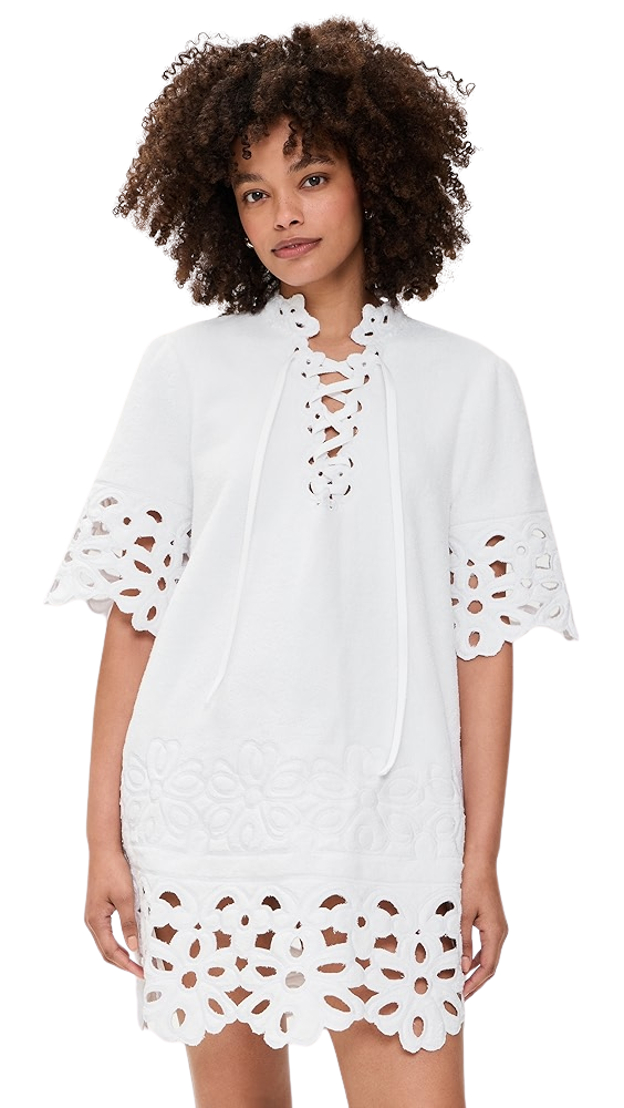 Leila Eyelet Tunic Dress