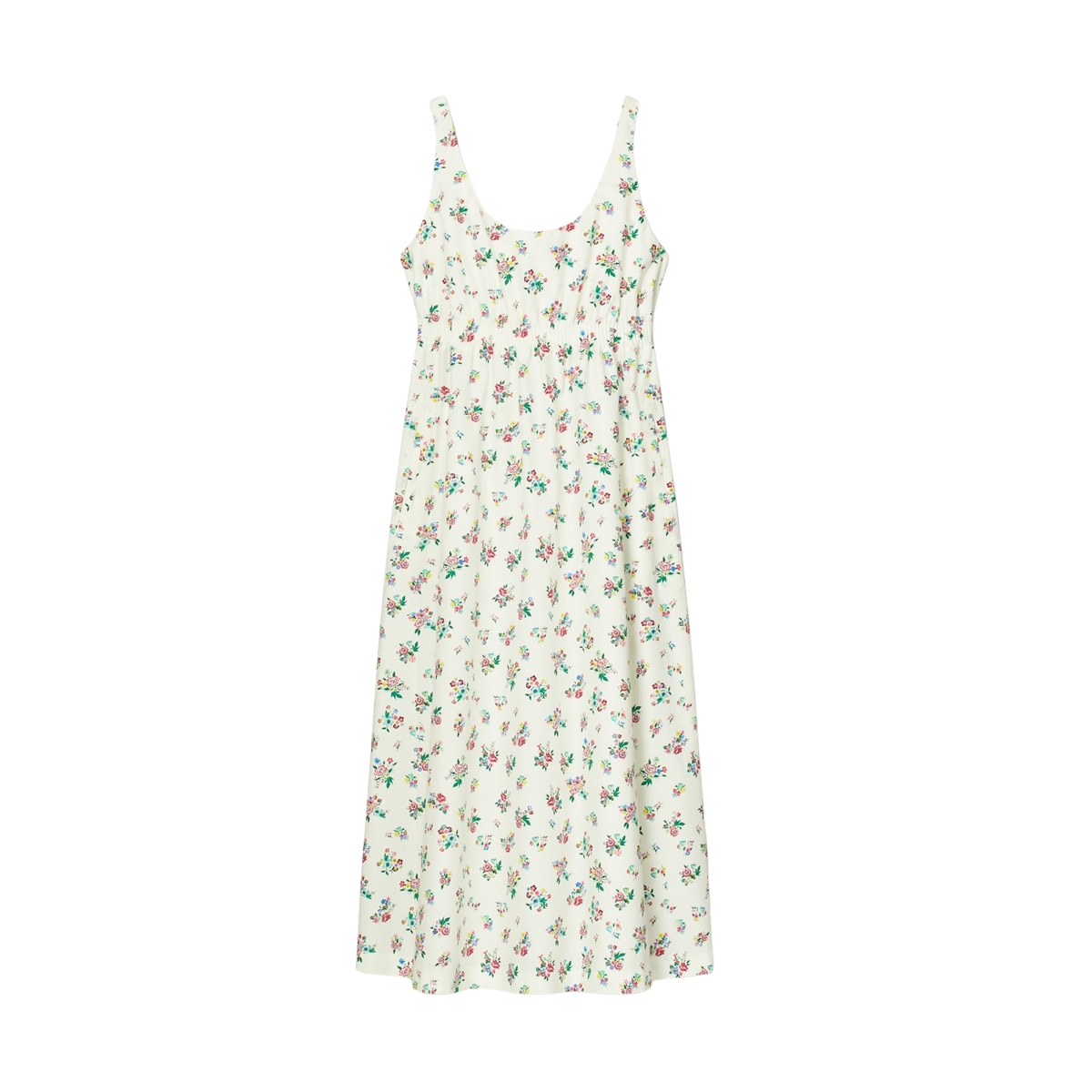 BONDED POPLIN DRESS