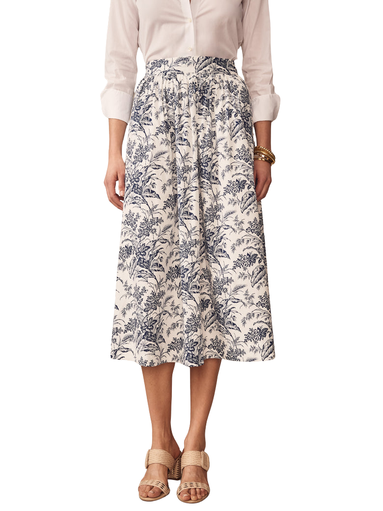 Winnie Skirt in Giardino Toile