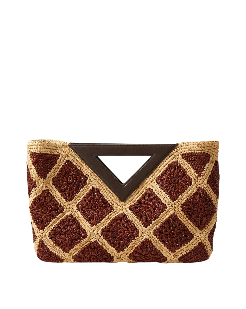 Raffia Vesper Clutch