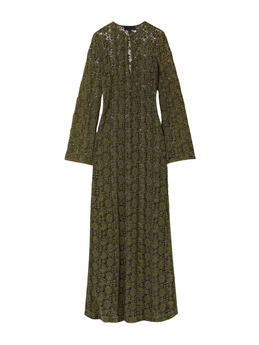 Della crocheted cotton maxi dress