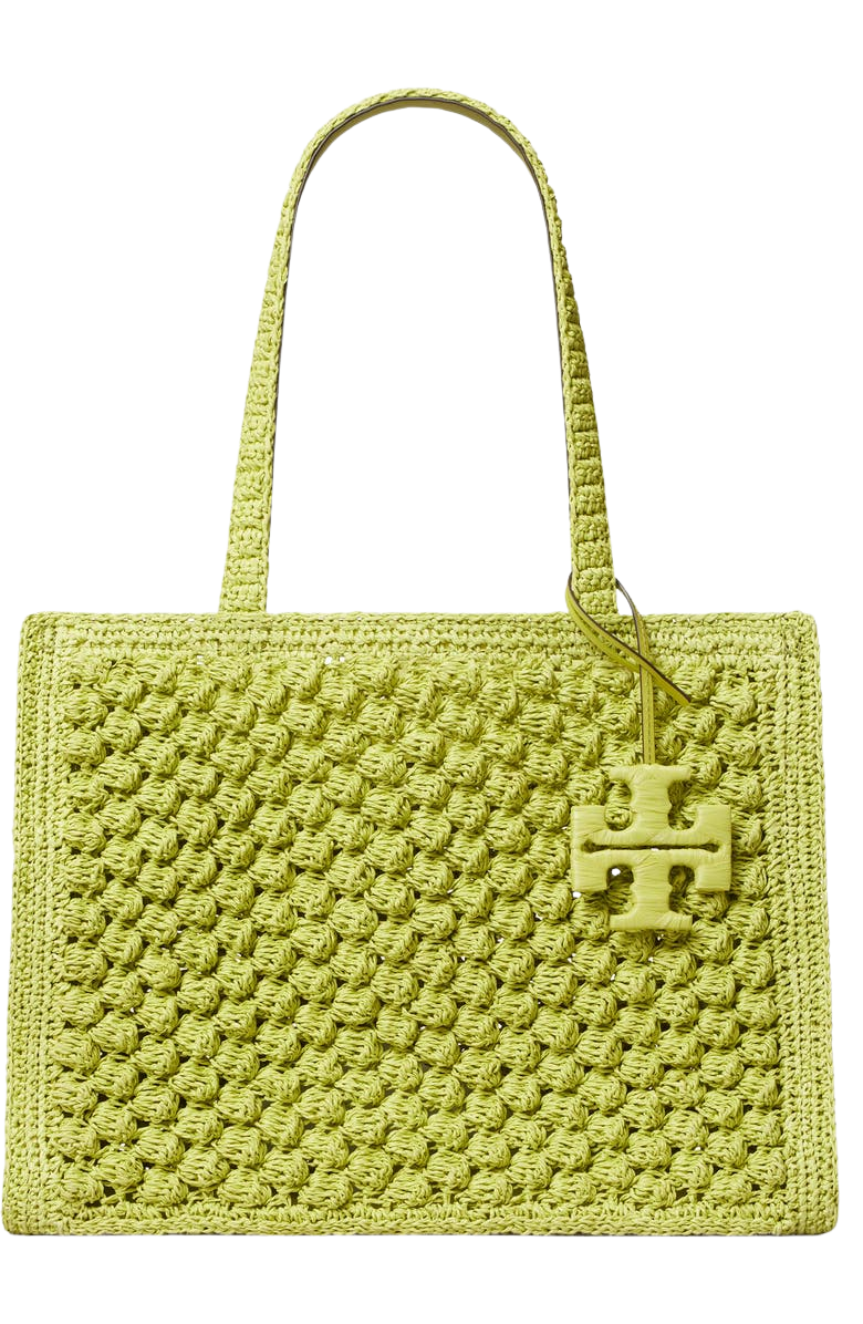 Ella Hand Crochet Straw Bag