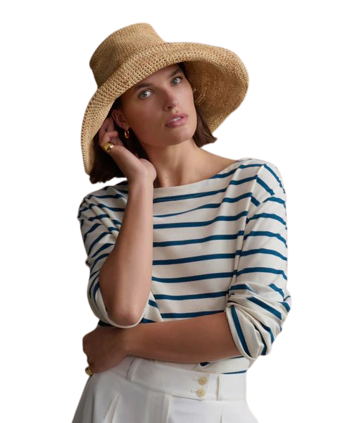 Crochet Raffia Sun Hat