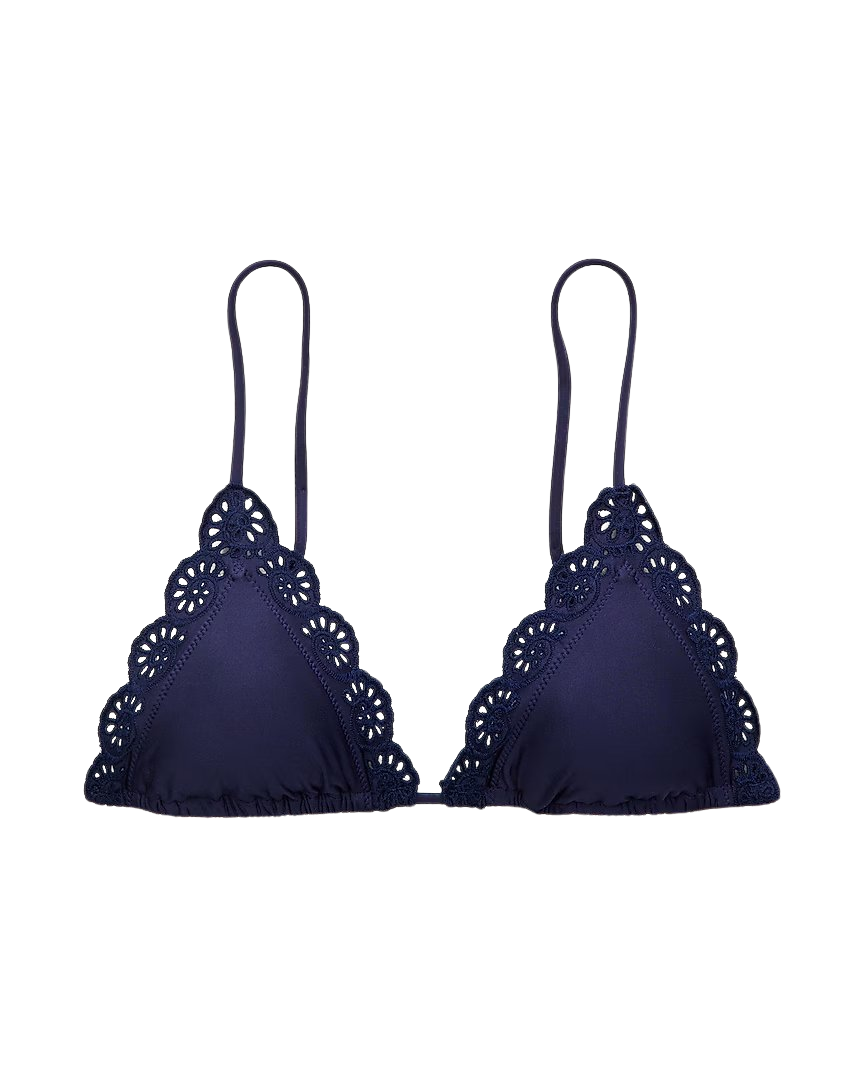 Perfect eyelet string bikini top in Classic Sculpt™