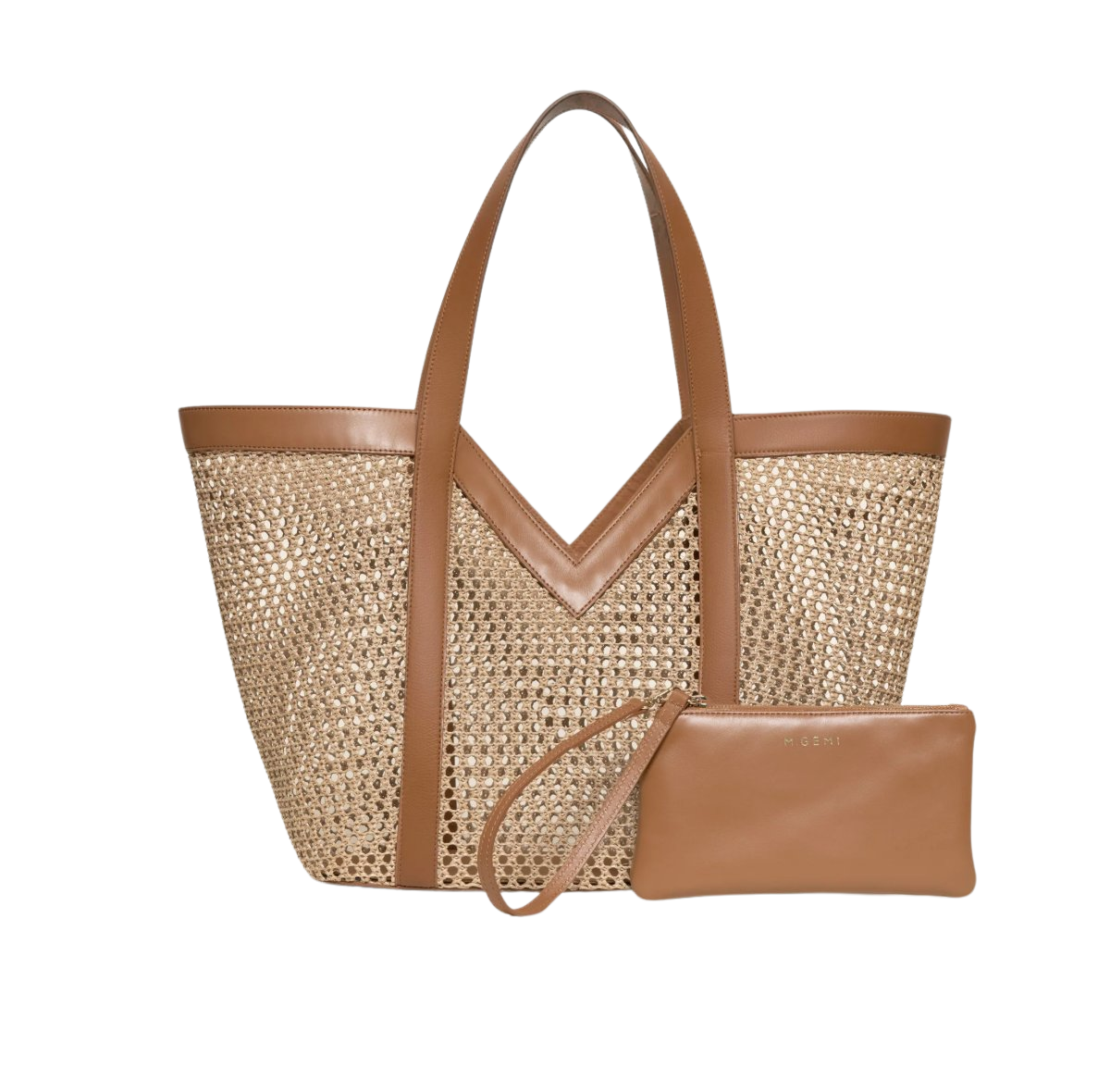 The Prima Raffia Tote