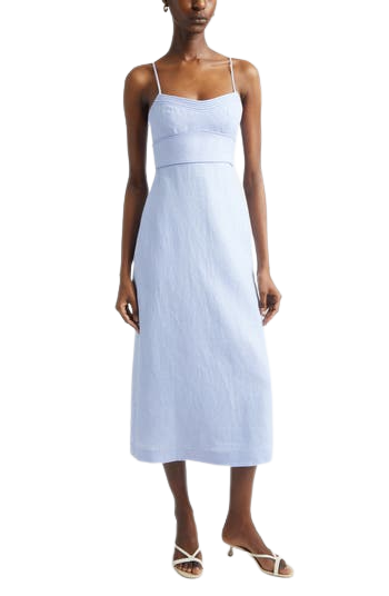 Kindred Spirit Luna Linen Midi Dress