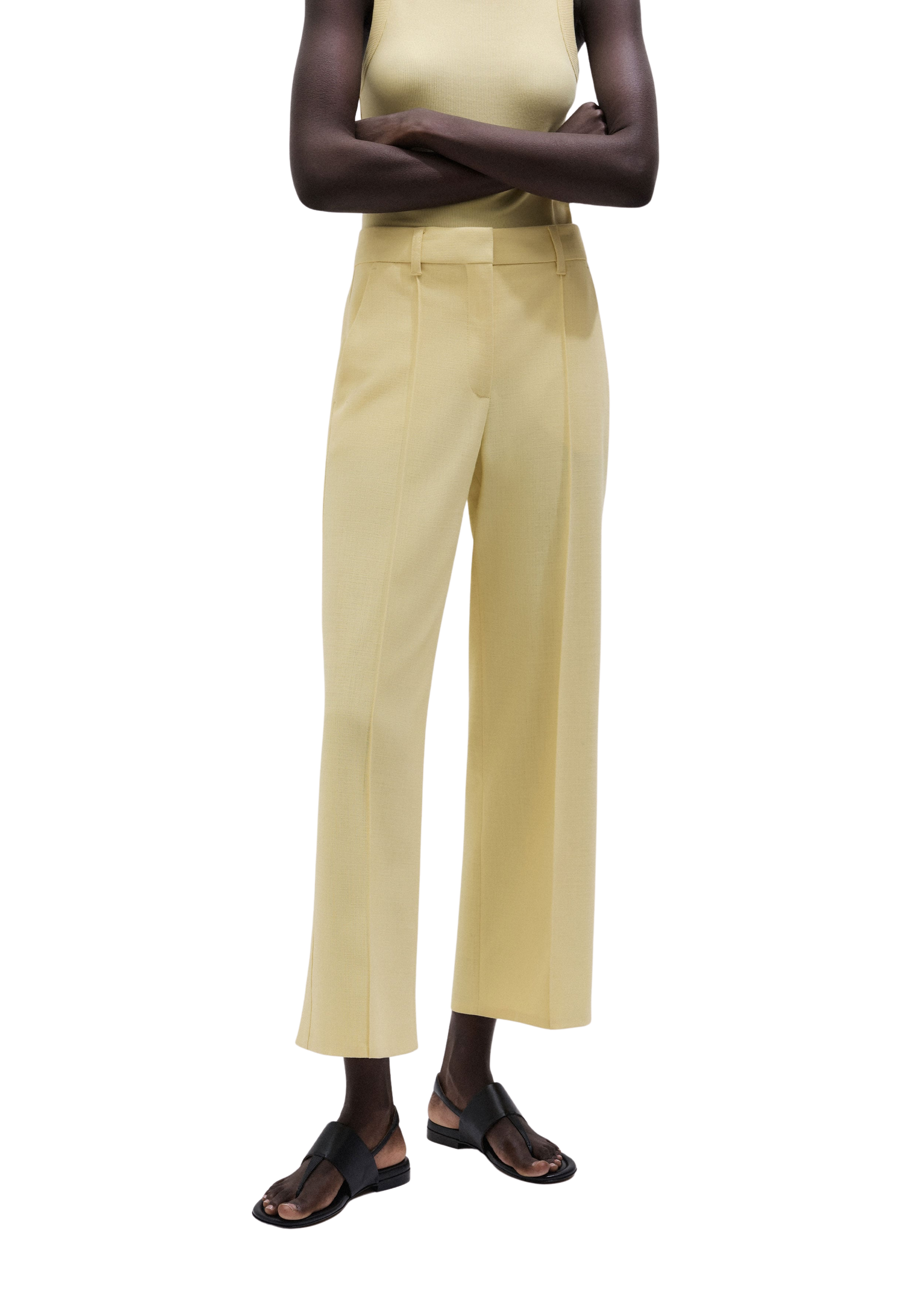 Straight Crop Pant
