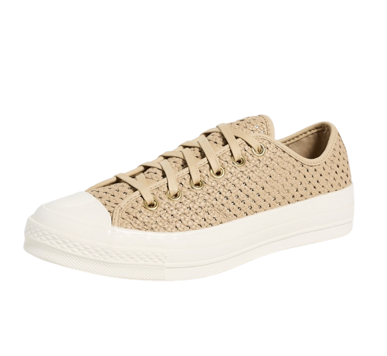 Chuck 70 Woven Leather Sneakers