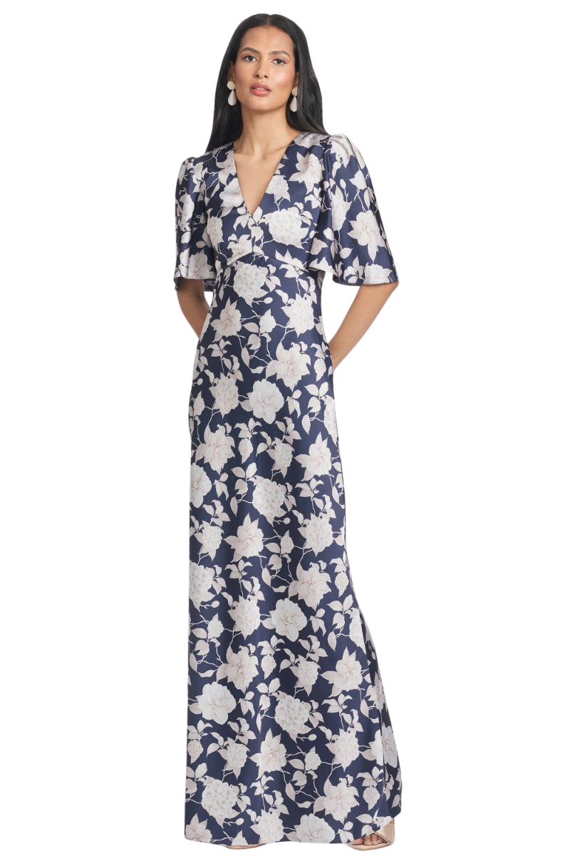 MAE GOWN - ALABASTER BEGONIA