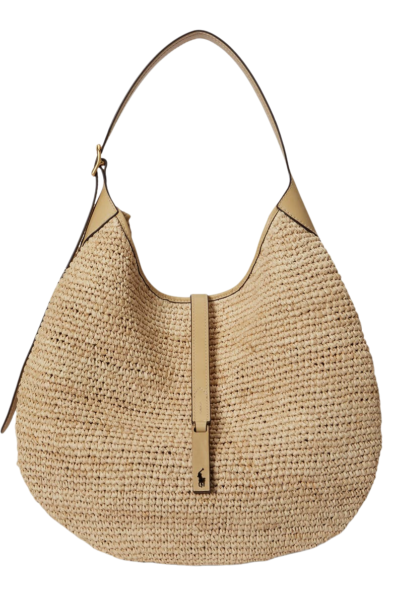 Raffia Shoulder Bag
