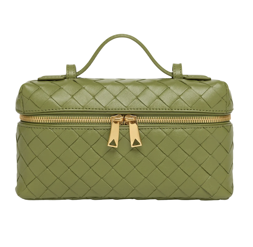 Bottega Veneta Bang Bang Vanity Intrecciato Leather Crossbody Bag