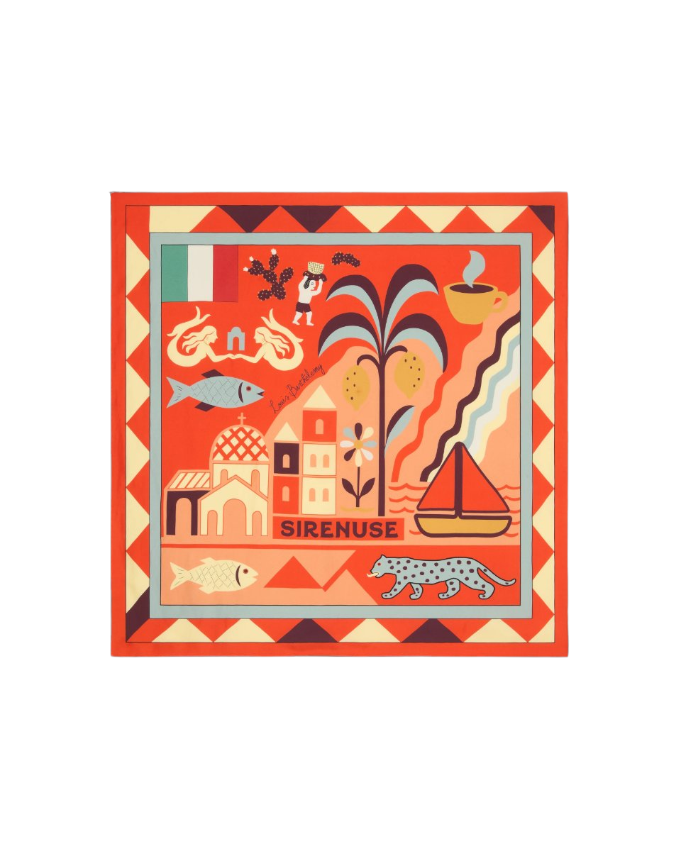 Foulard in Louis Barthélemy Print