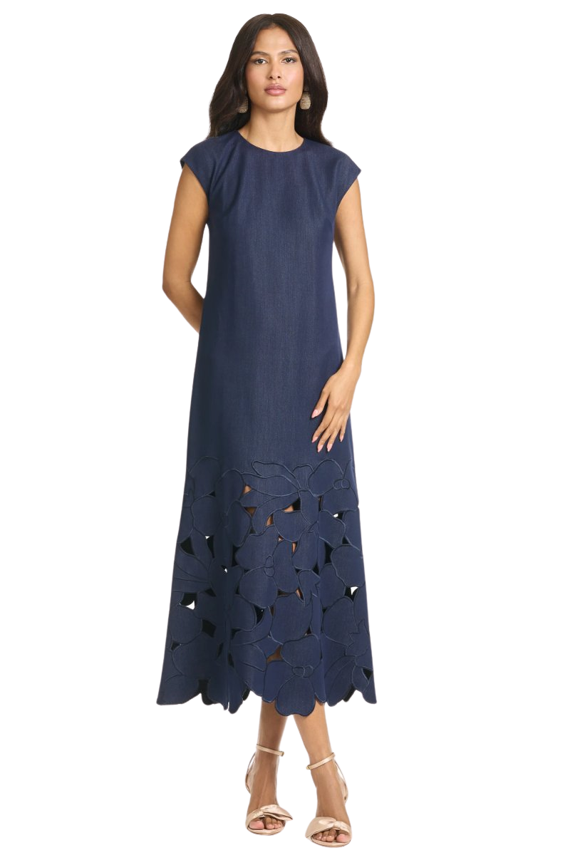 SABETTE DRESS - DENIM