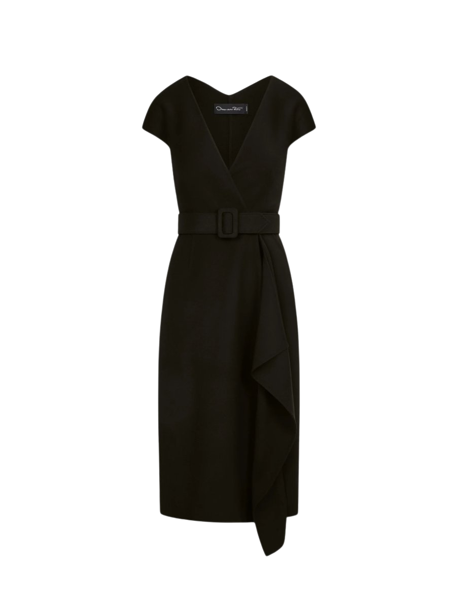 Wool-Blend Pencil Dress