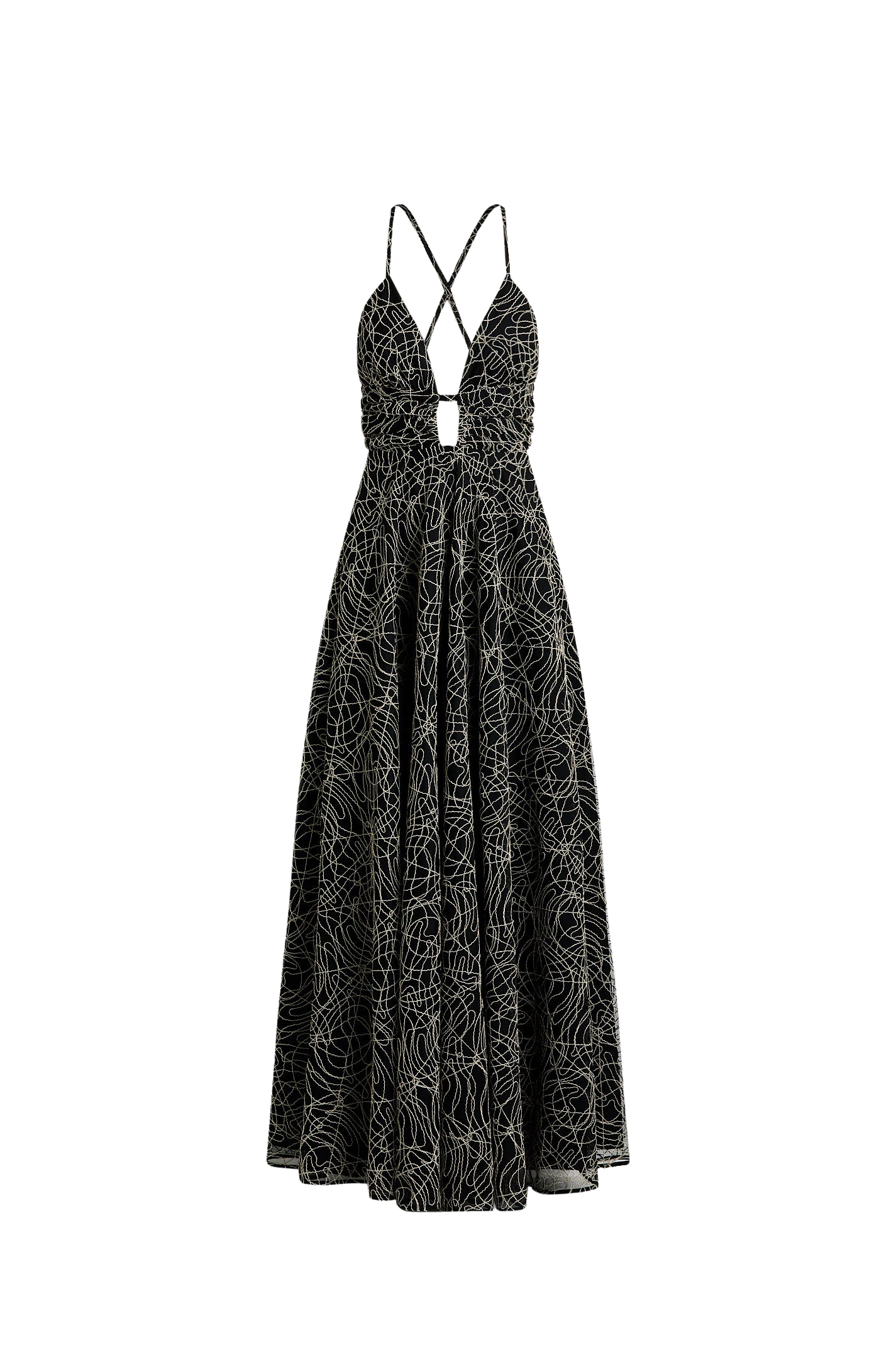 Cornelli Gathered Gown