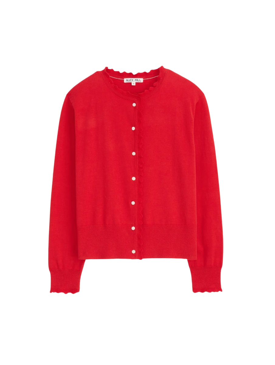 Bella Cardigan In Cotton Cashmere
