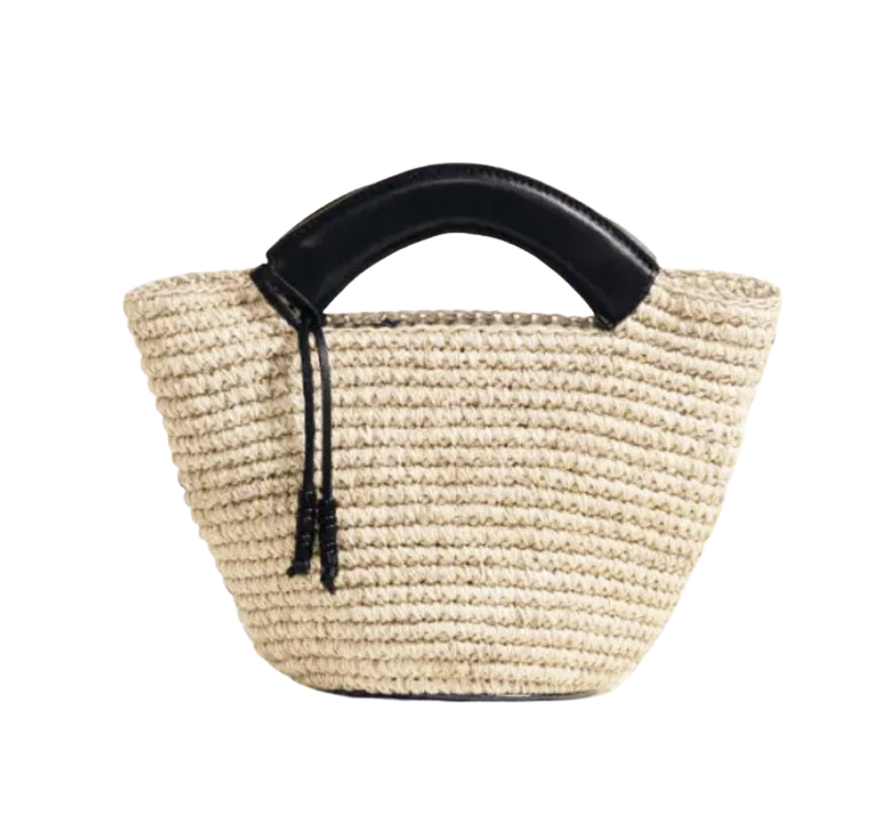 The Small Woven Shopper