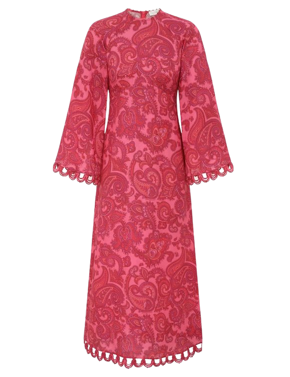 Stardust Long Sleeve Midi