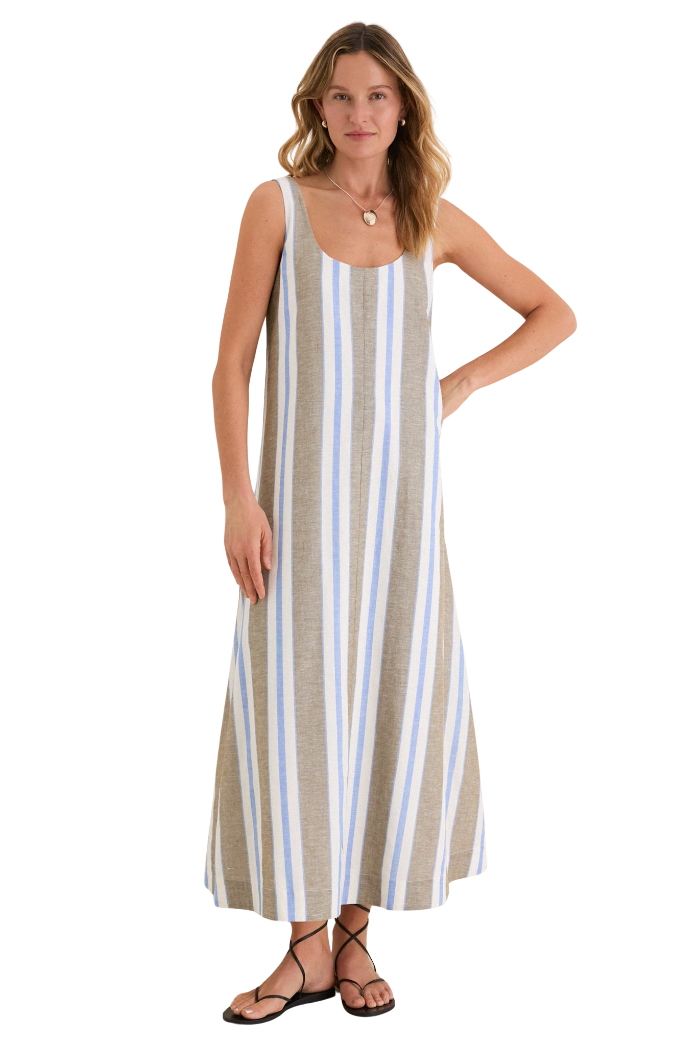 Riviera Stripe Hawes Dress