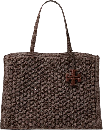 Ella Hand Crochet Straw Bag