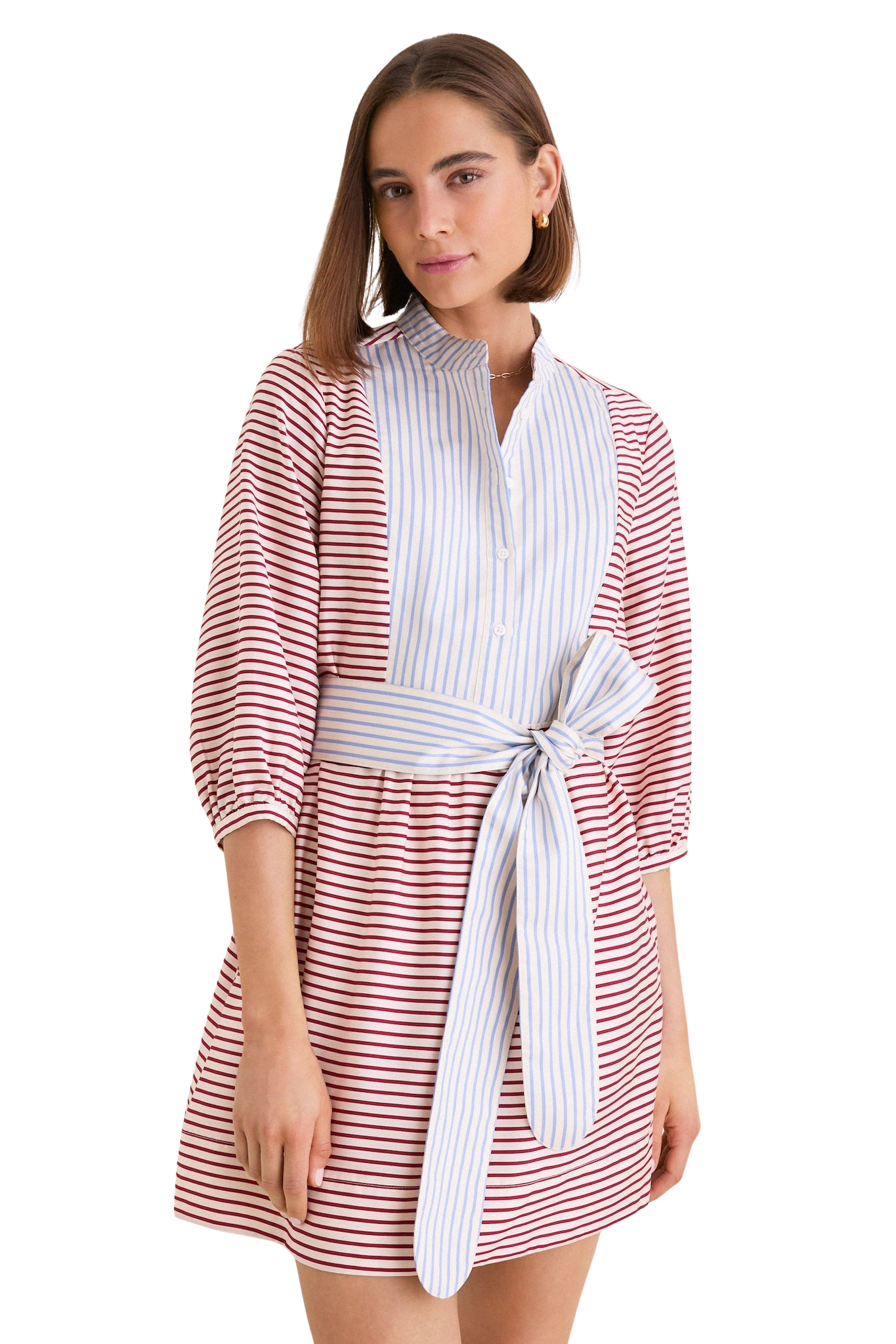 Cisco Stripe Calliope Mini Dress